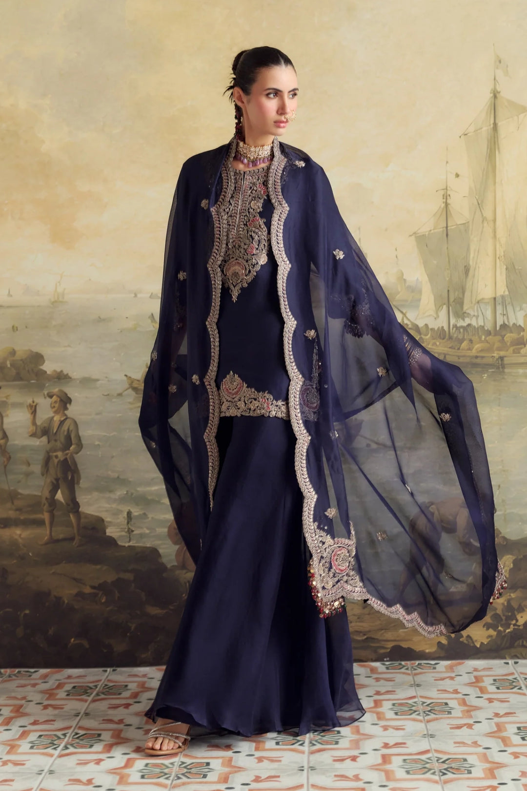 RS Kalamkari Short Suit