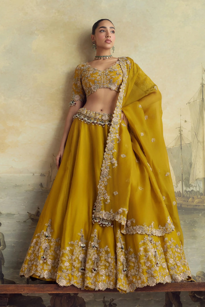 UP Moti Resham Lehenga