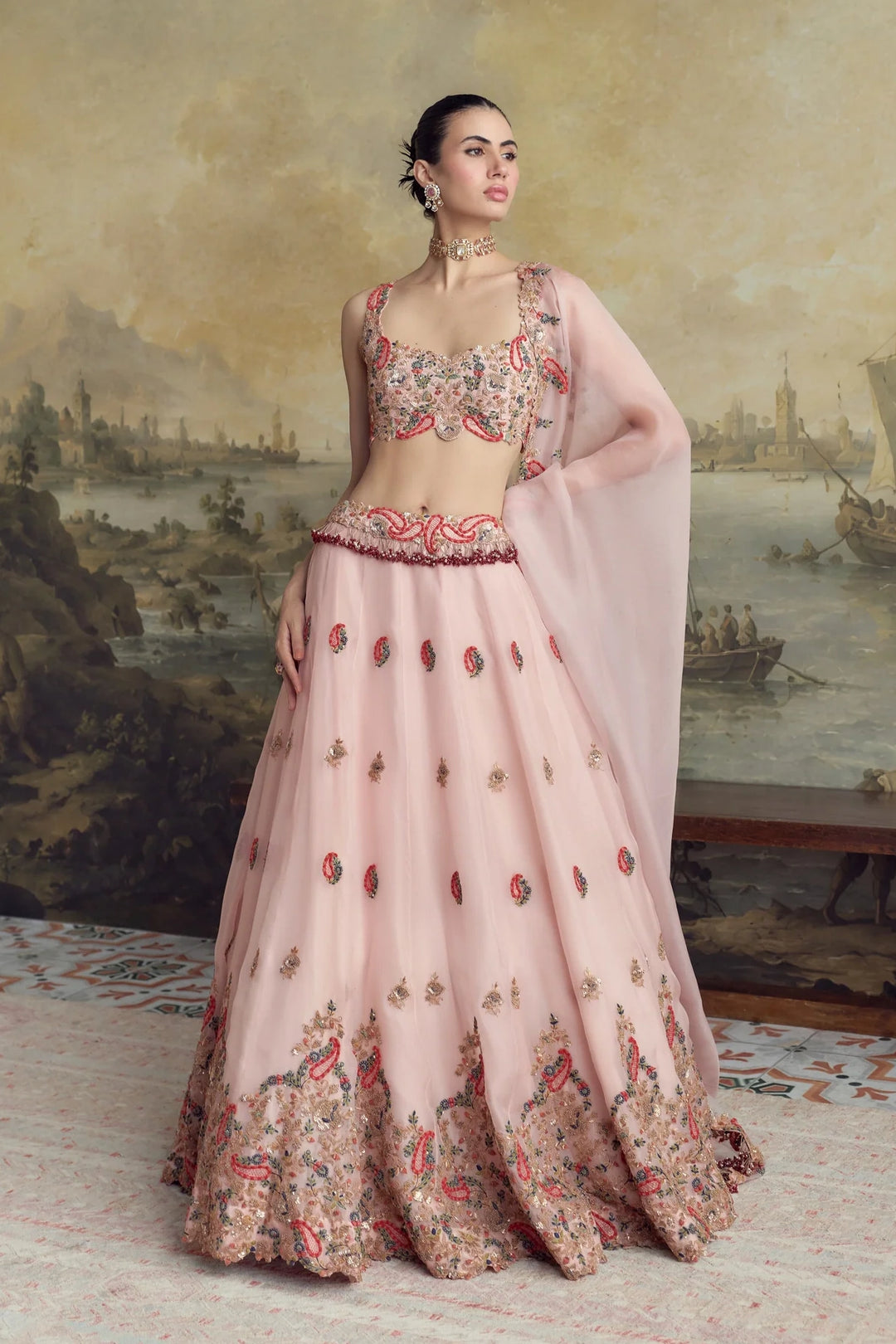 AV Multithread Lehenga