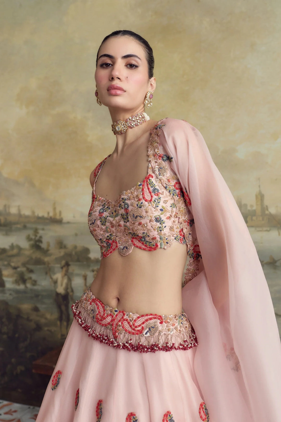 AV Multithread Lehenga
