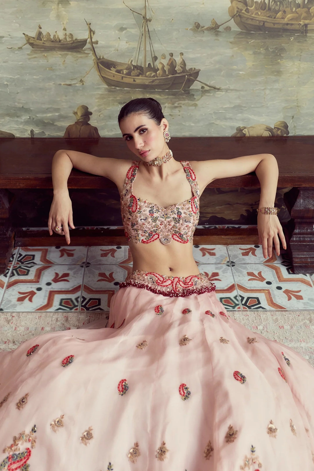 AV Multithread Lehenga