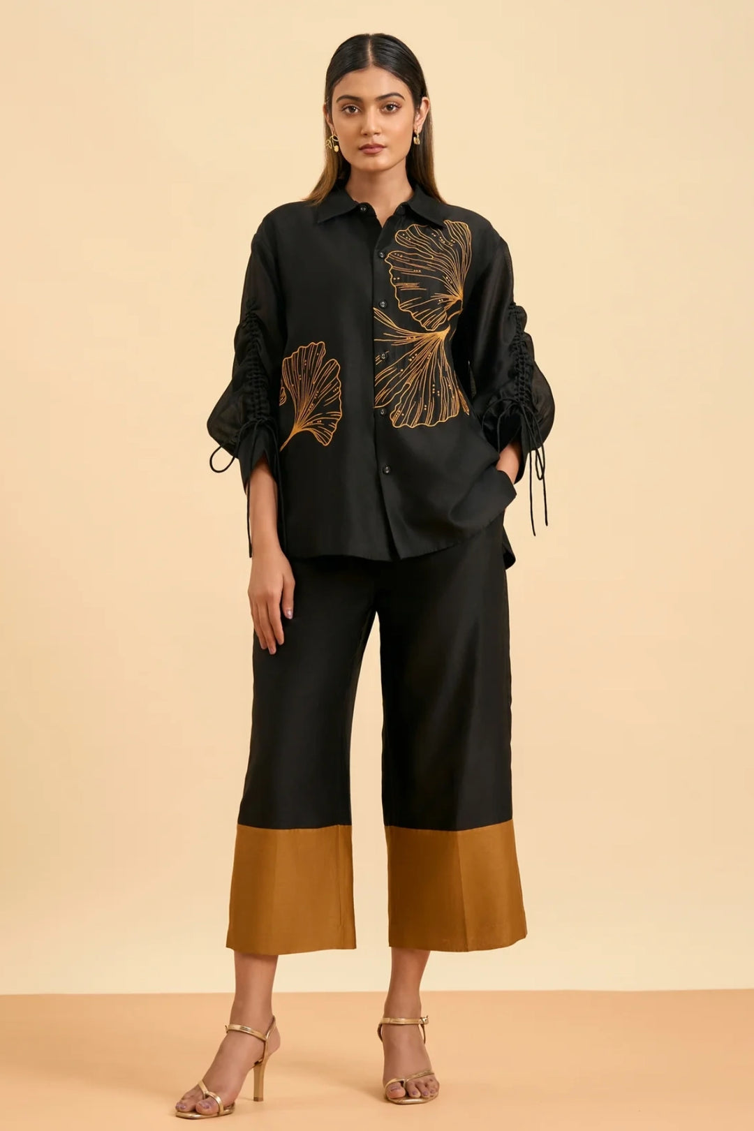 Black Ginkgo Co ord set