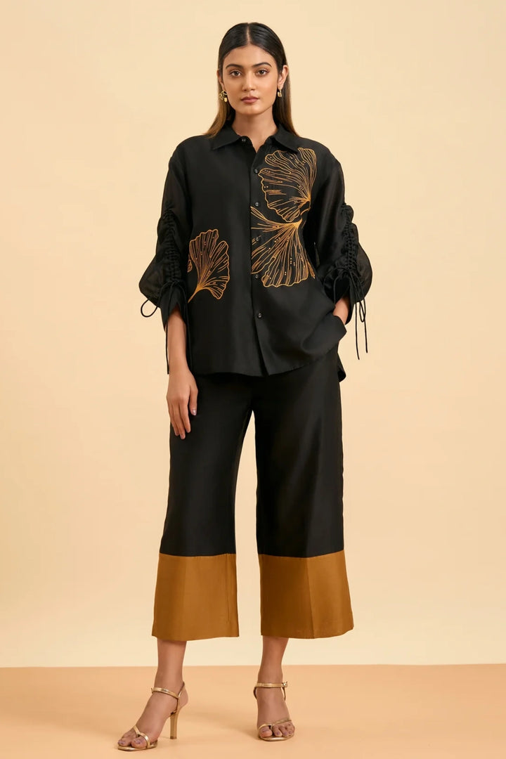 Black Ginkgo Co ord set