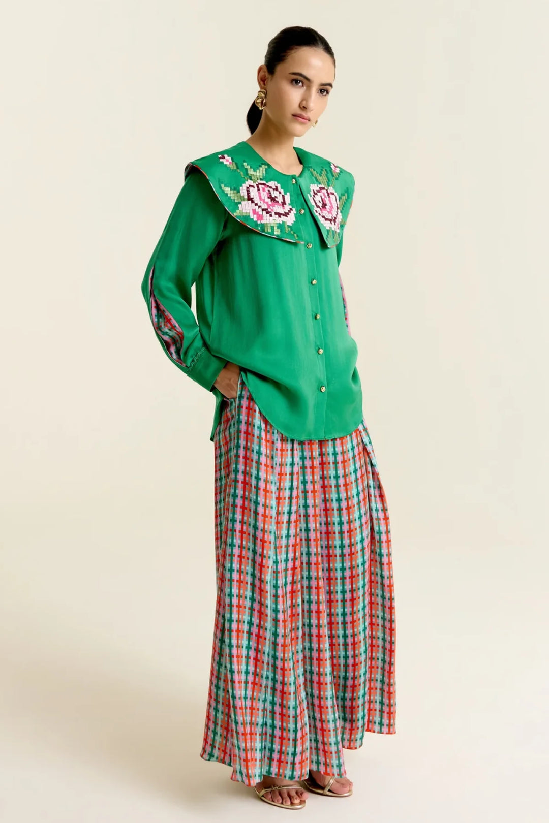 Mint Crop Top