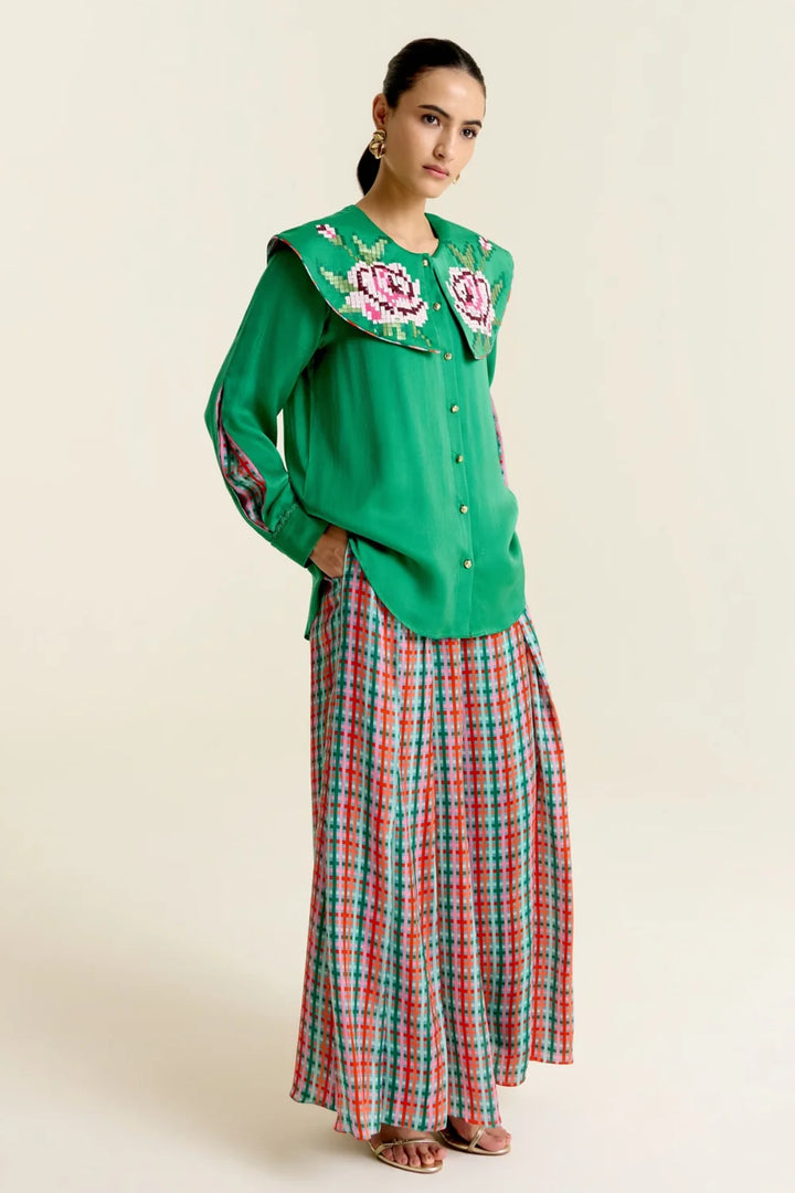 Mint Crop Top