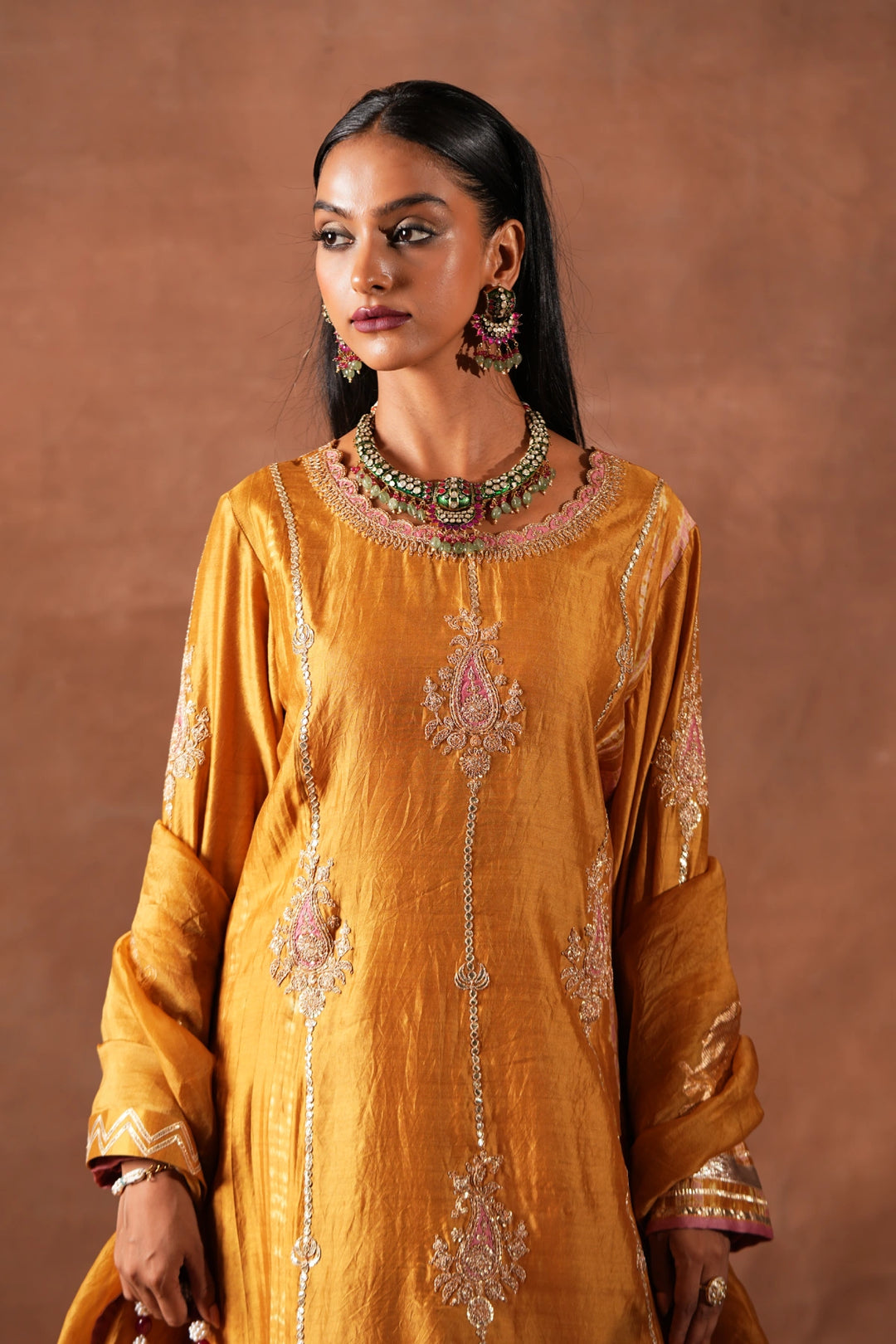 Classic Shibori Kurta Set