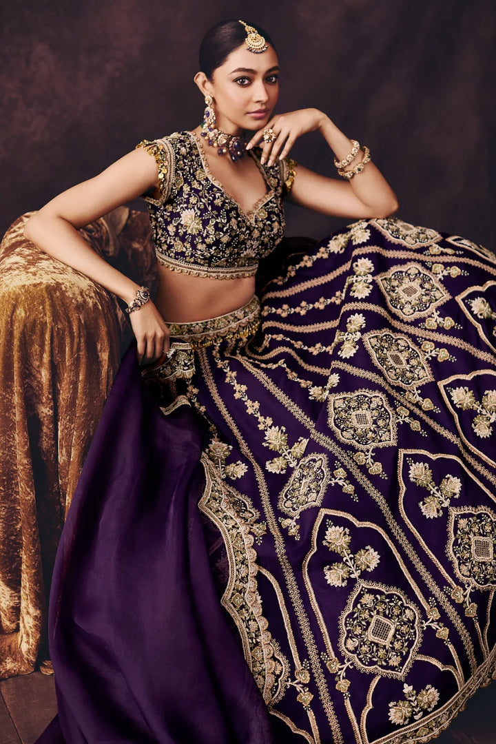 SN Maal Resham Lehenga