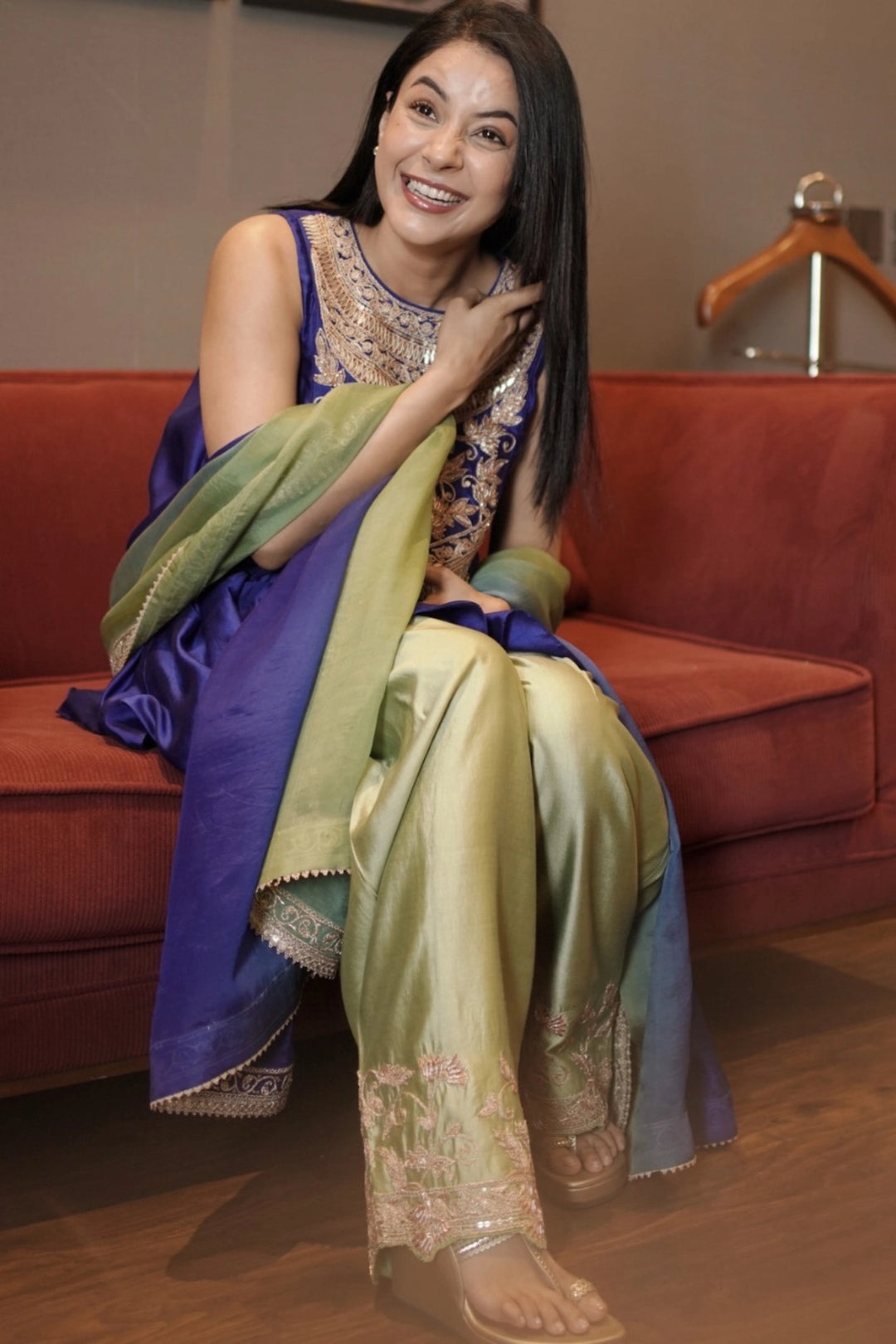 Shehnaaz Gill in Neera Co-ord set