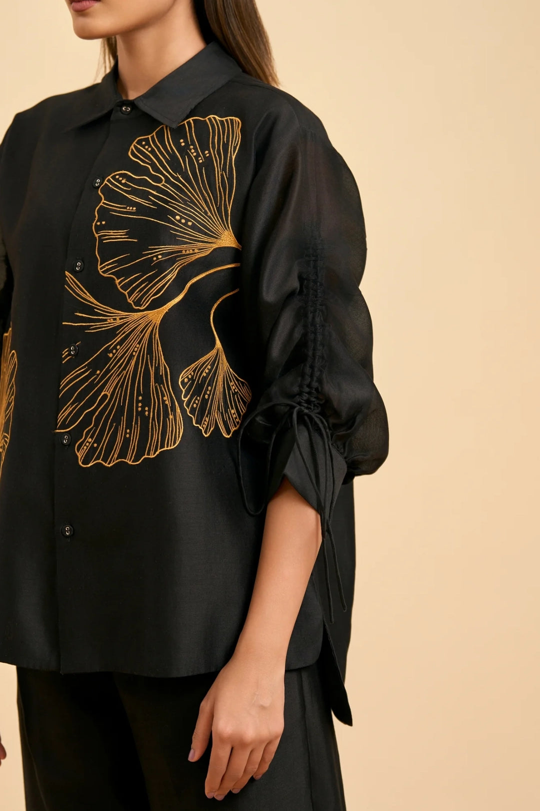 Black Ginkgo Co ord set