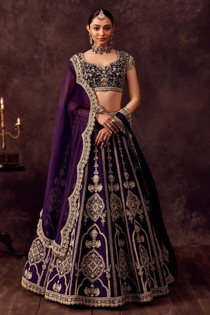 SN Maal Resham Lehenga