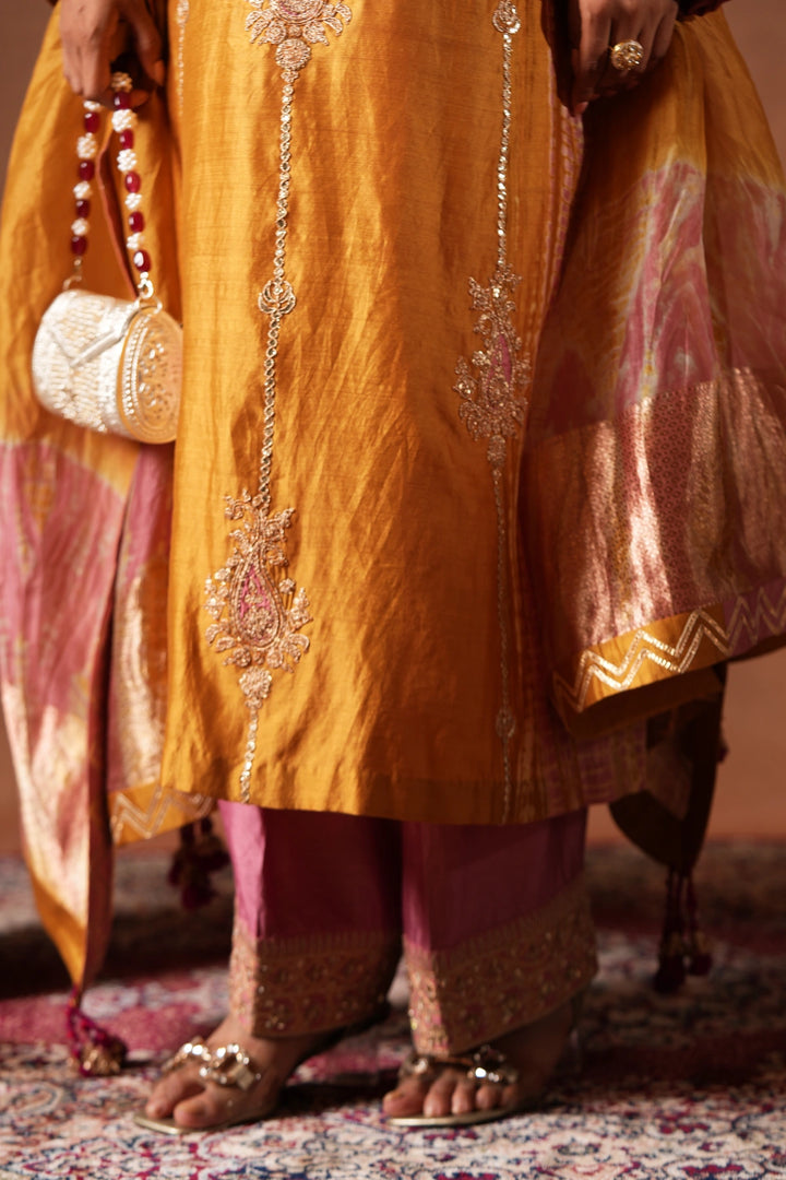 Classic Shibori Kurta Set