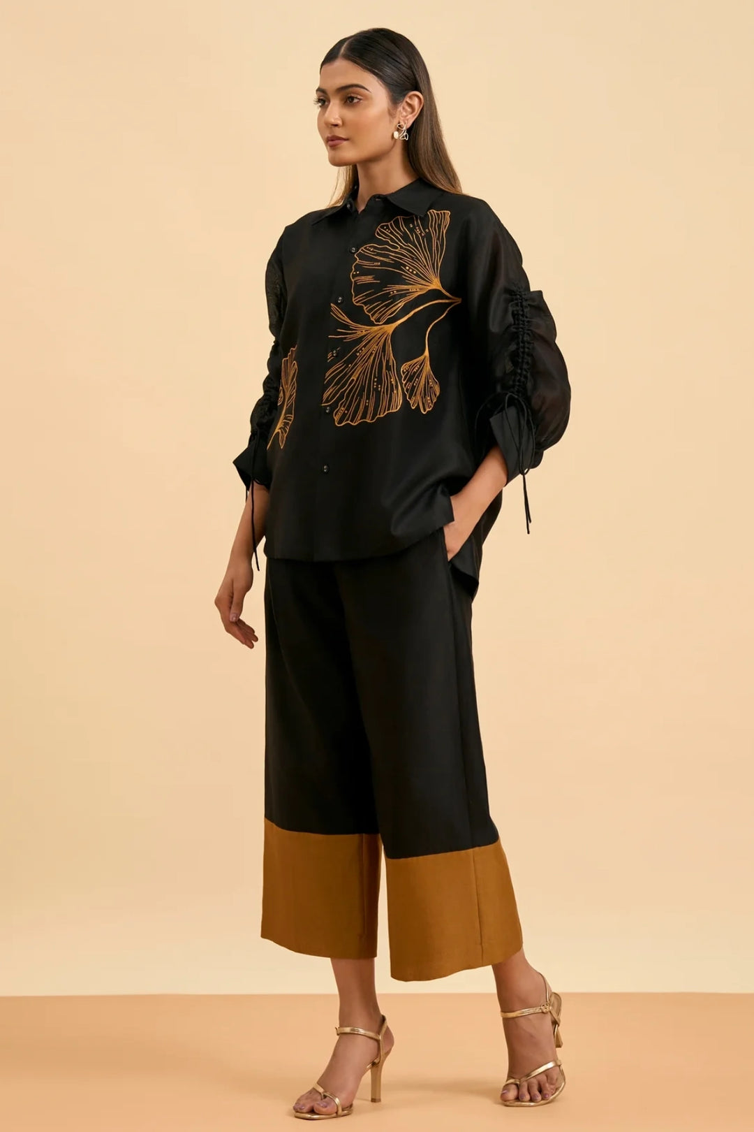 Black Ginkgo Co ord set
