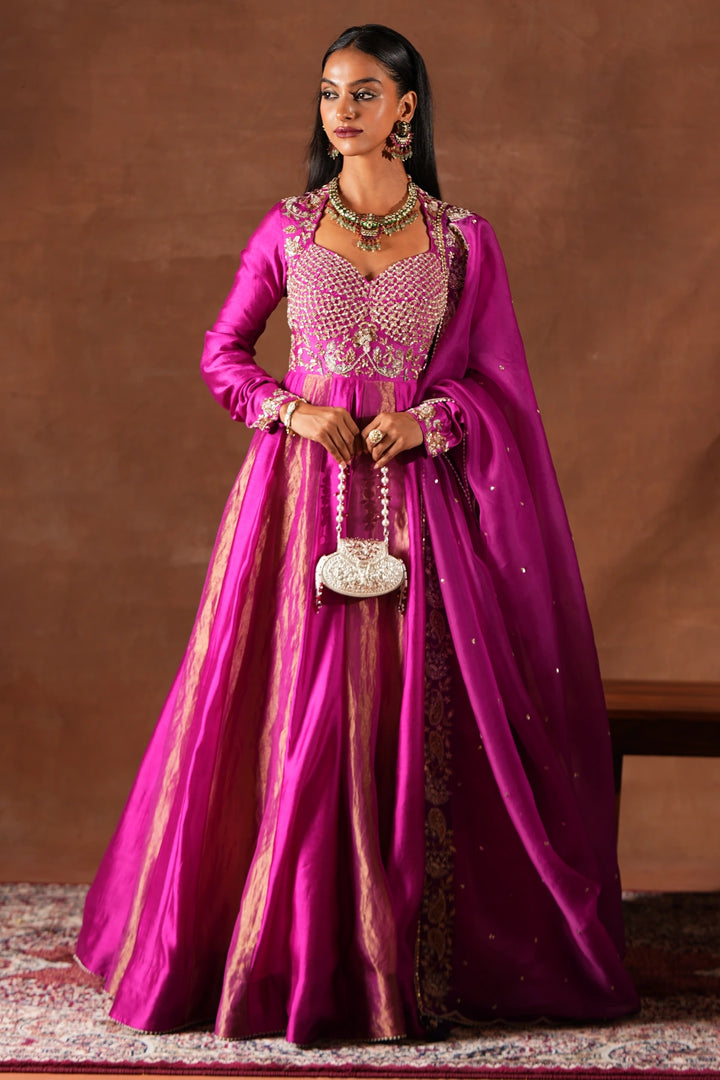 The Panelled Anarkali