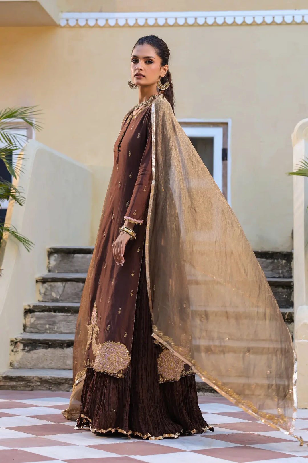 riwayat straight kurta set
