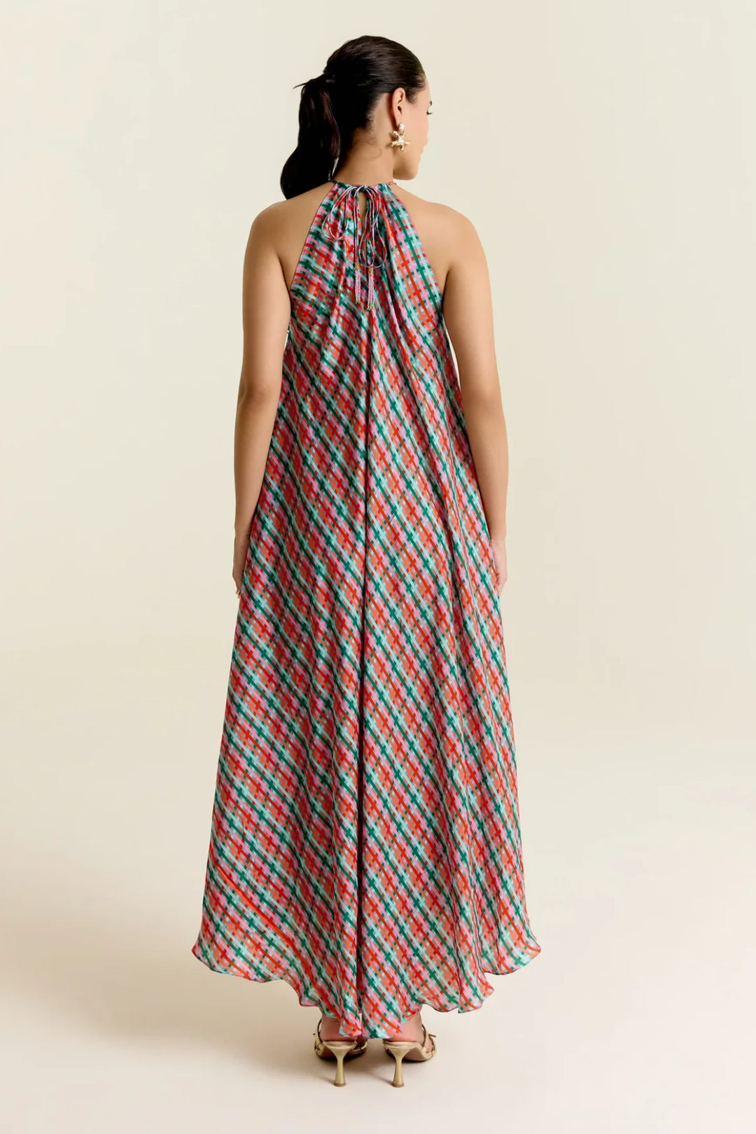 Mint Haulter Dress