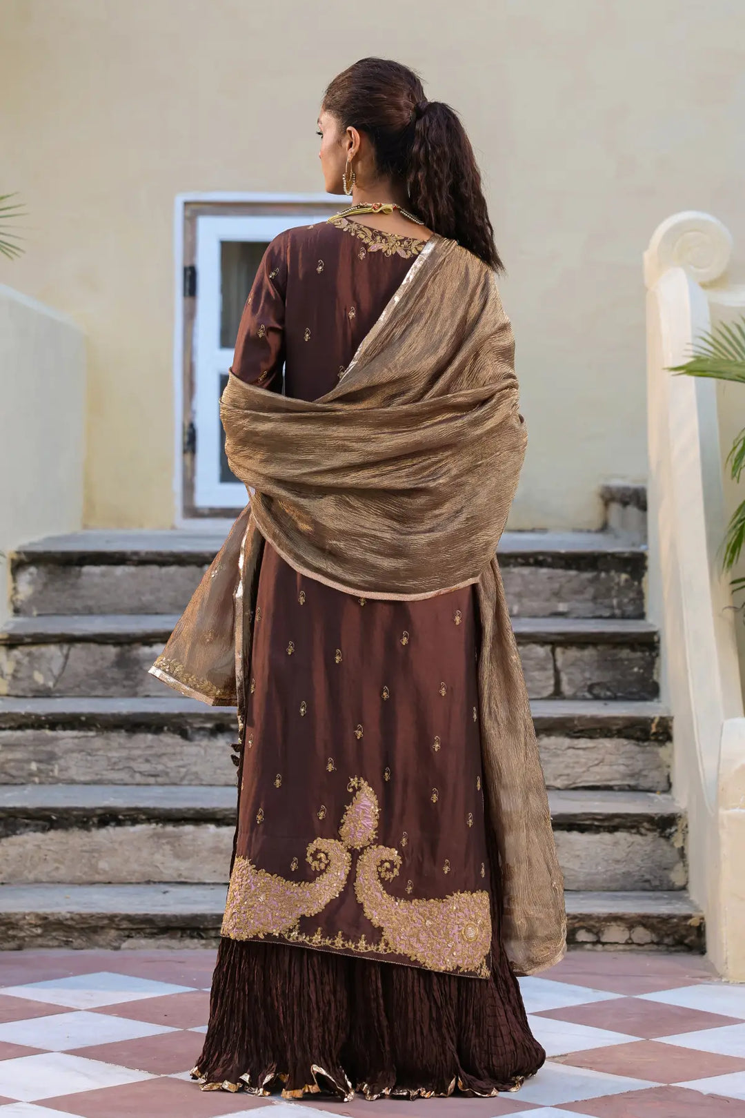 riwayat straight kurta set