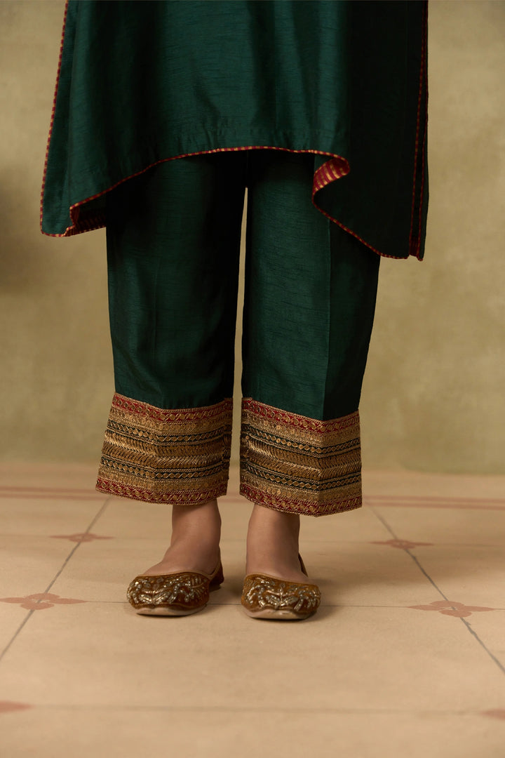 Green Kurta Set
