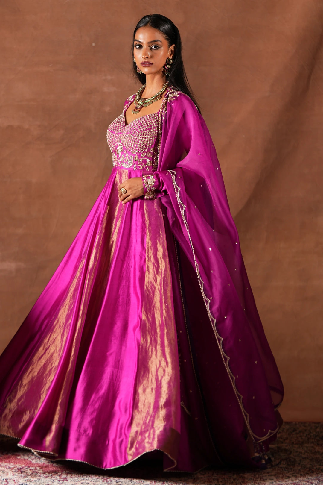 The Panelled Anarkali