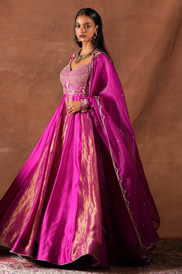 The Panelled Anarkali