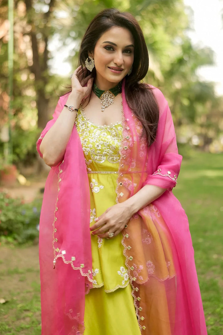 Payal Sen in Samreen Sharara Set