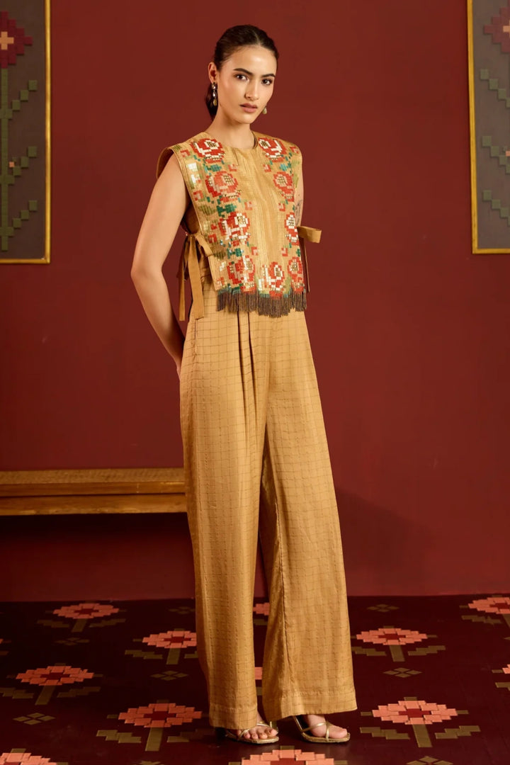 Gold Jumpsuit