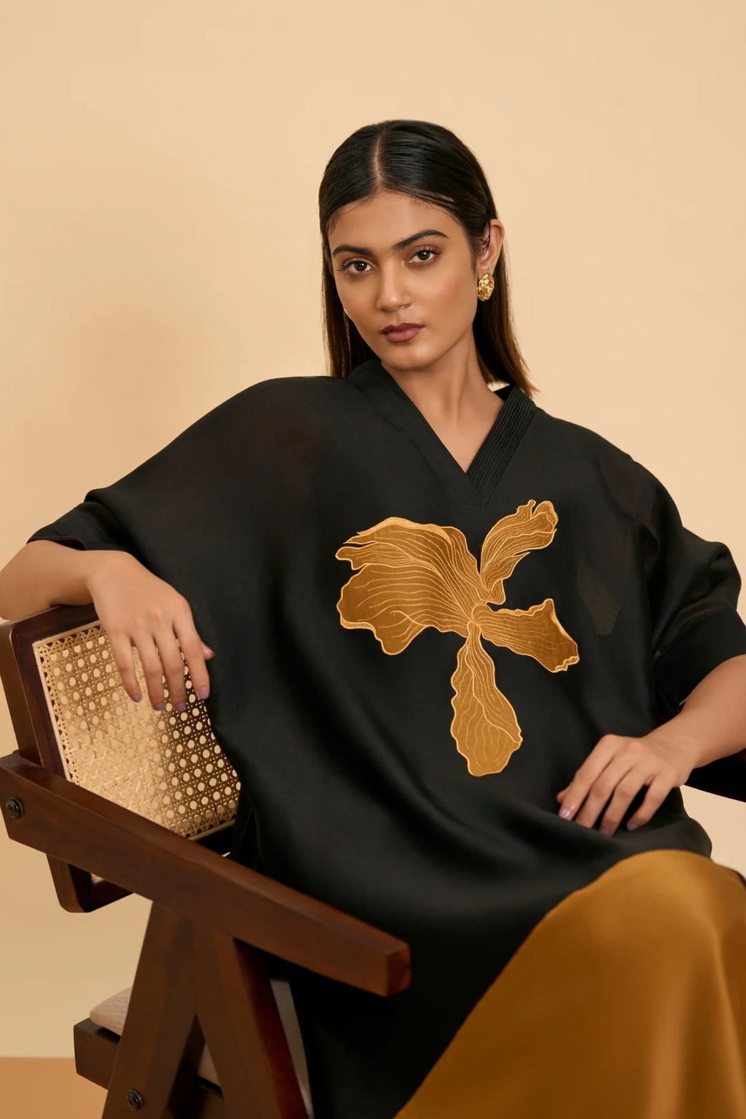 Black Gold Fusion Suit Set