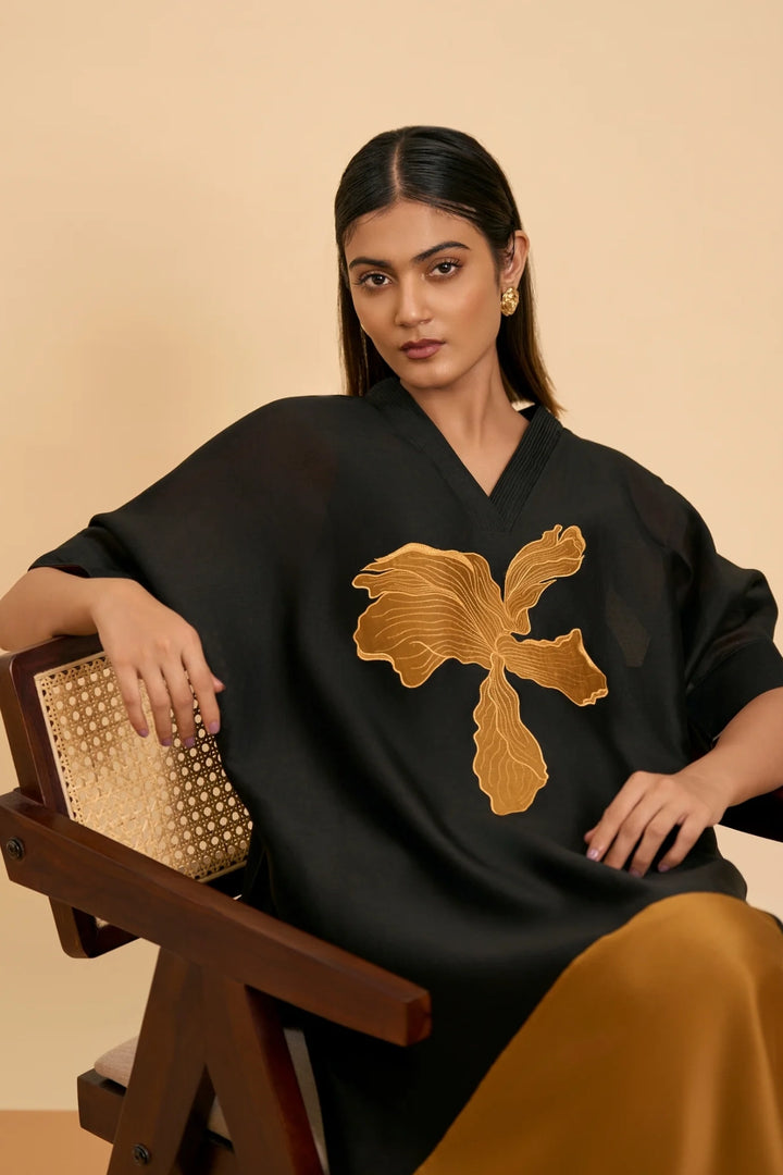 Black Gold Fusion Suit Set