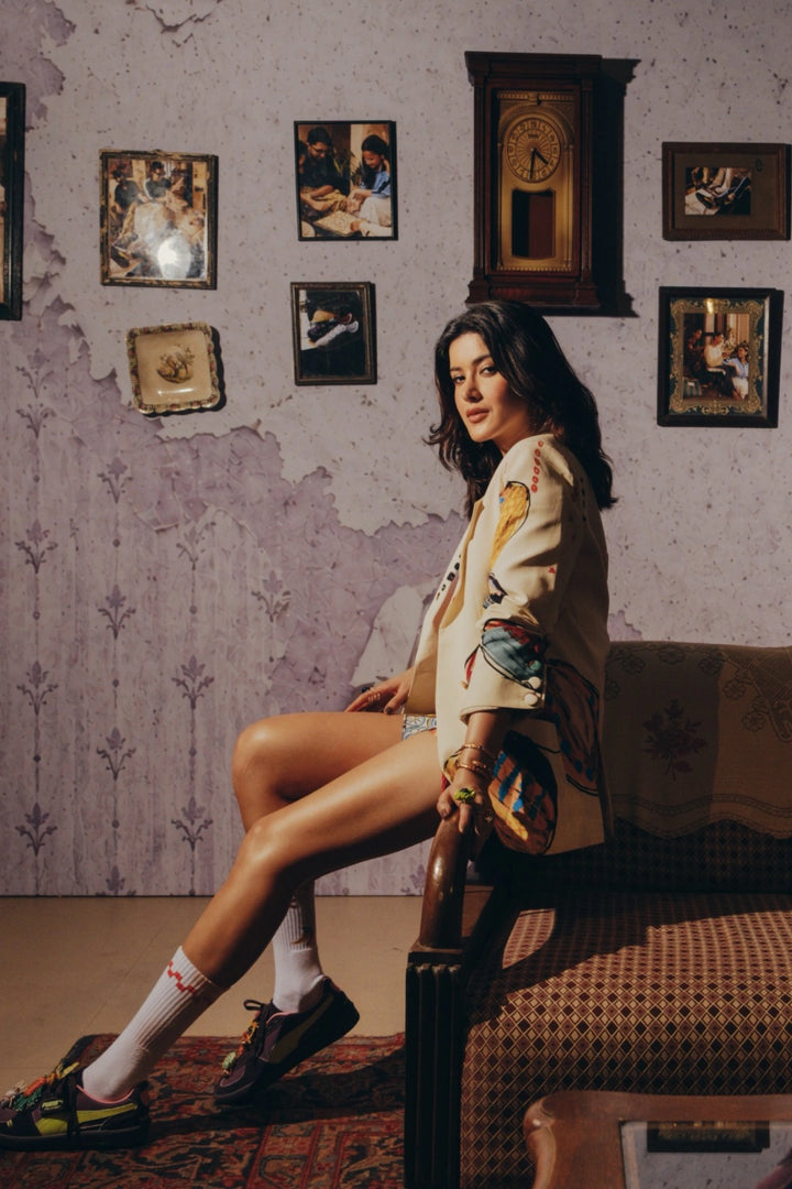 Shanaya Kapoor in Rebekkah Blazer & Cinnora Skort
