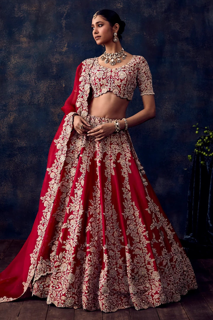 AS Maal Resham Lehenga