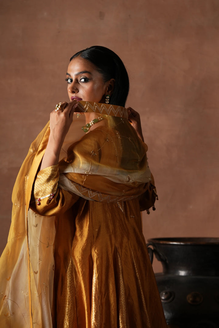 The Panelled Kurta Set
