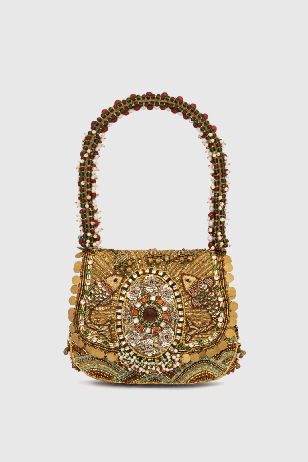 Matsya Mini Flapover - Gold