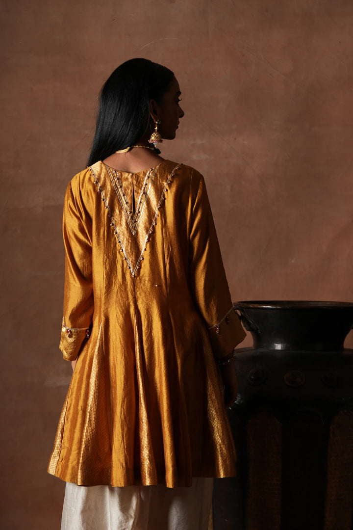The Panelled Kurta Set