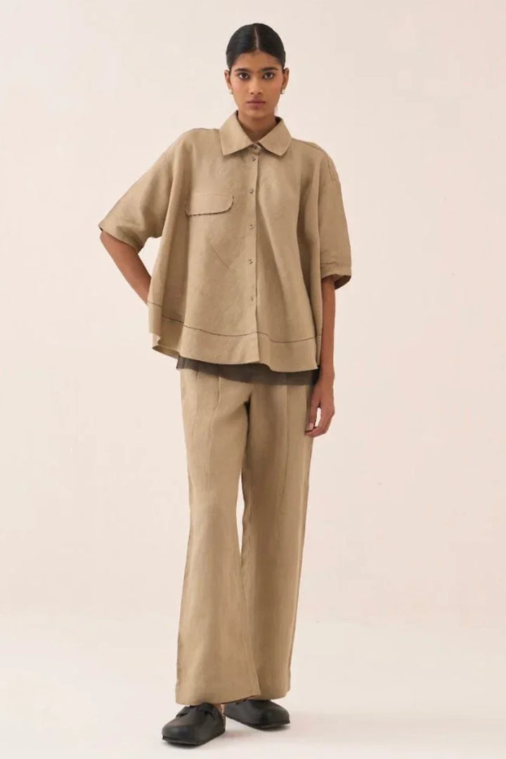 Wide Hem Shirt