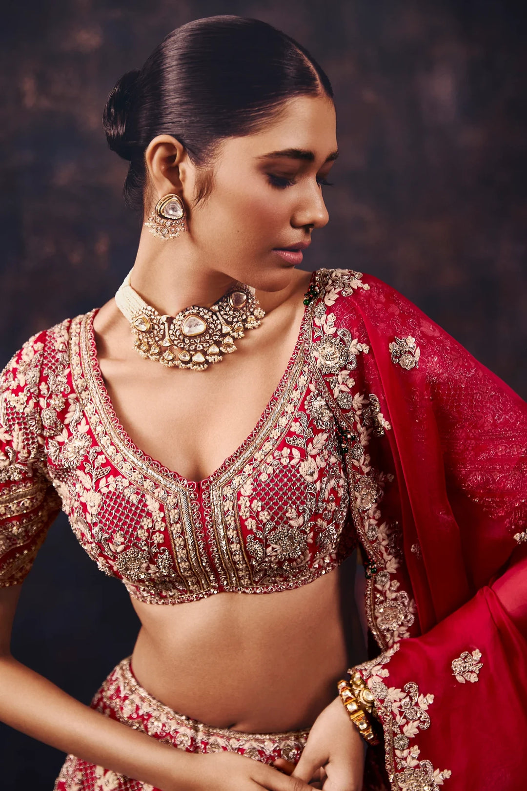 SN Mirror Lehenga