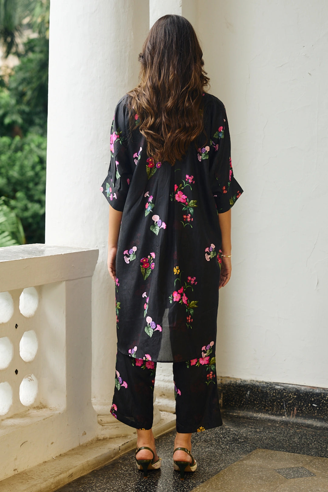 Paloma Midnight Silk Co-ord