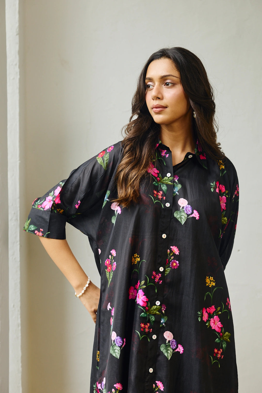 Paloma Midnight Silk Co-ord