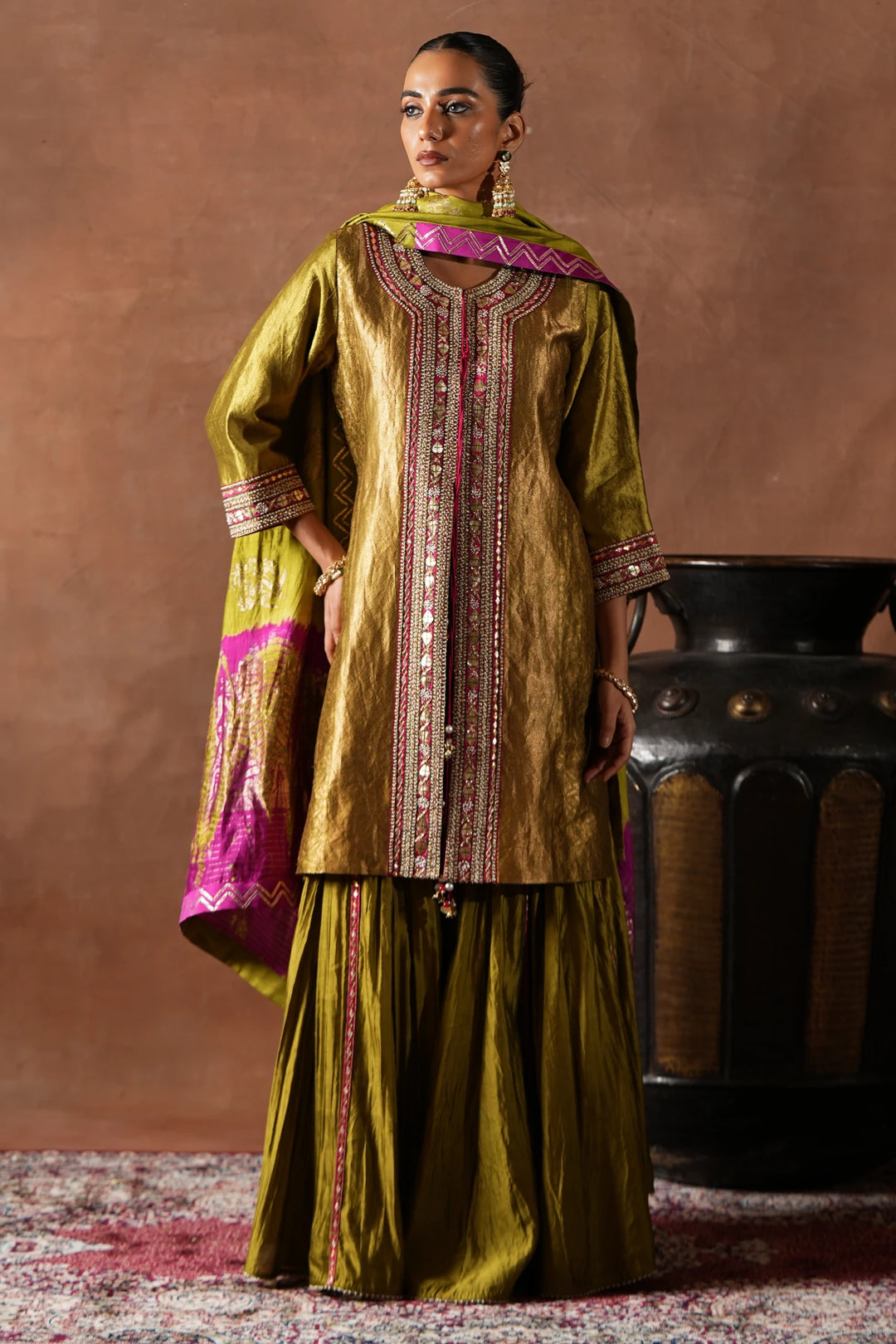 Classic Brocade Kurta Set