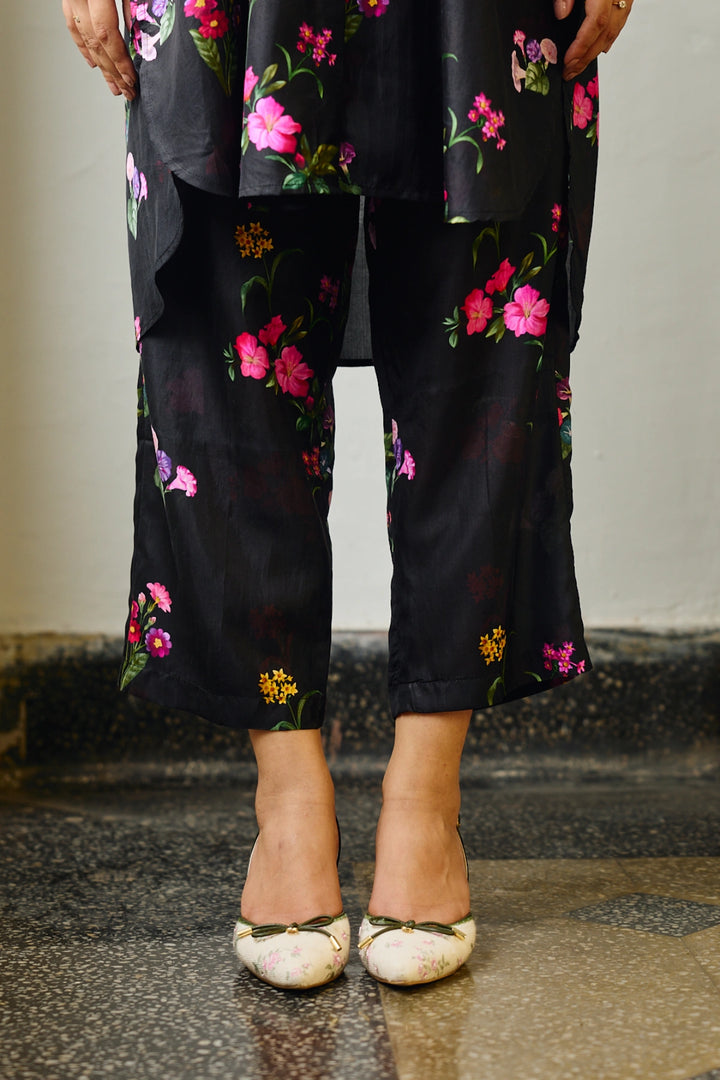 Paloma Midnight Silk Co-ord