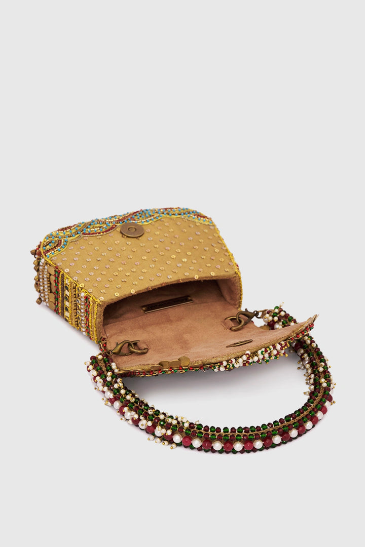 Matsya Mini Flapover - Gold