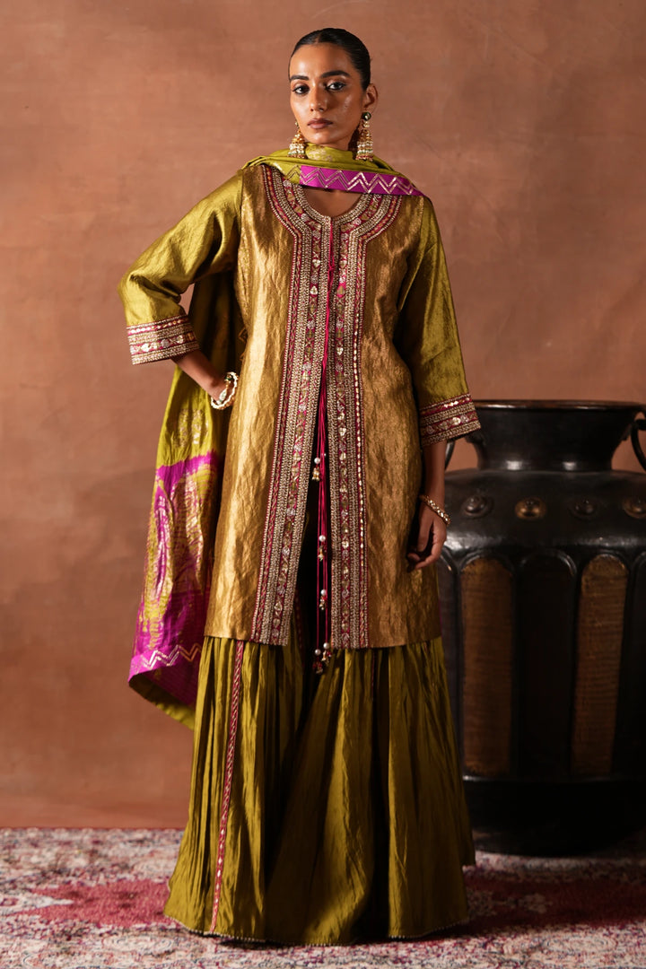 Classic Brocade Kurta Set