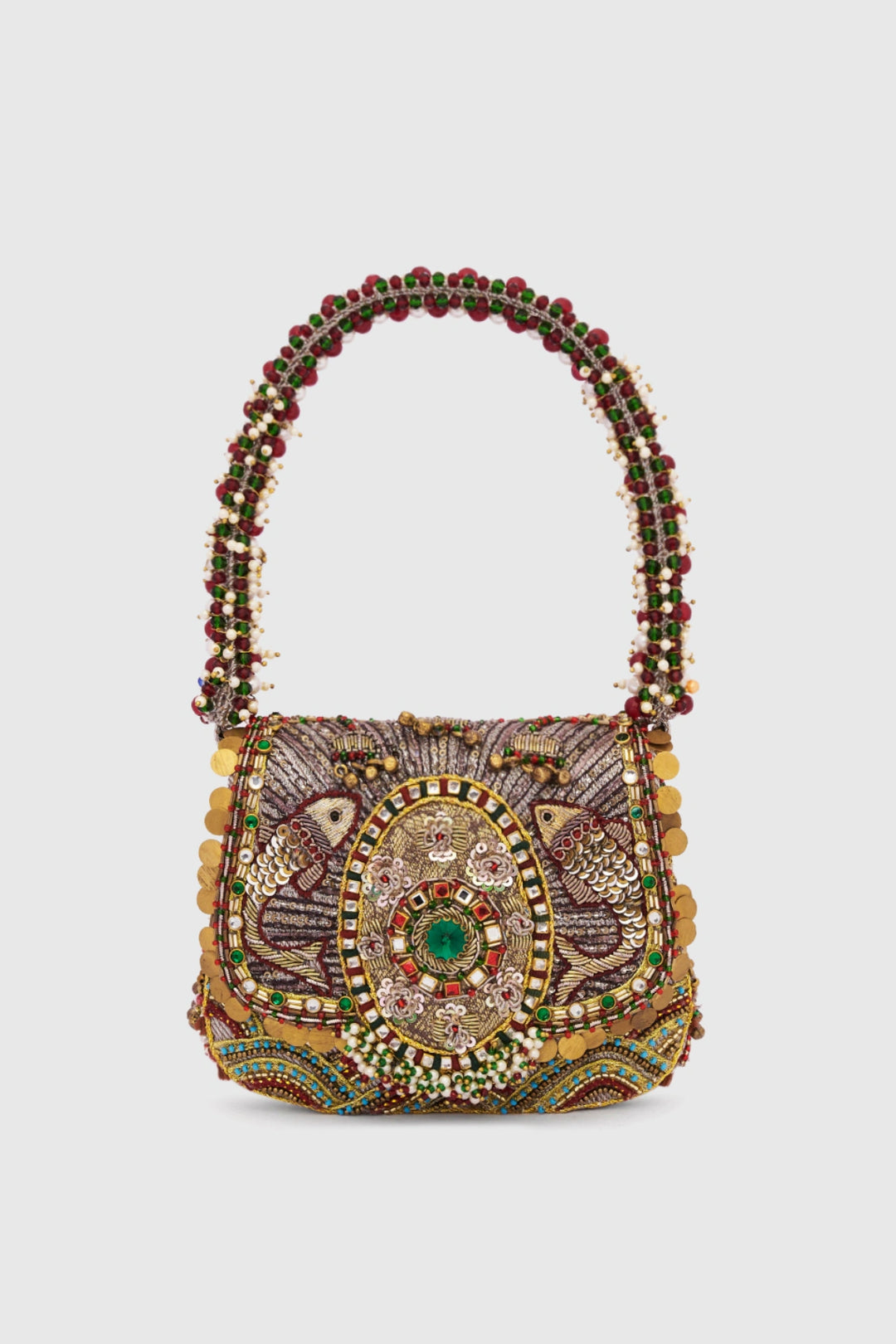 Matsya Mini Flapover - Silver
