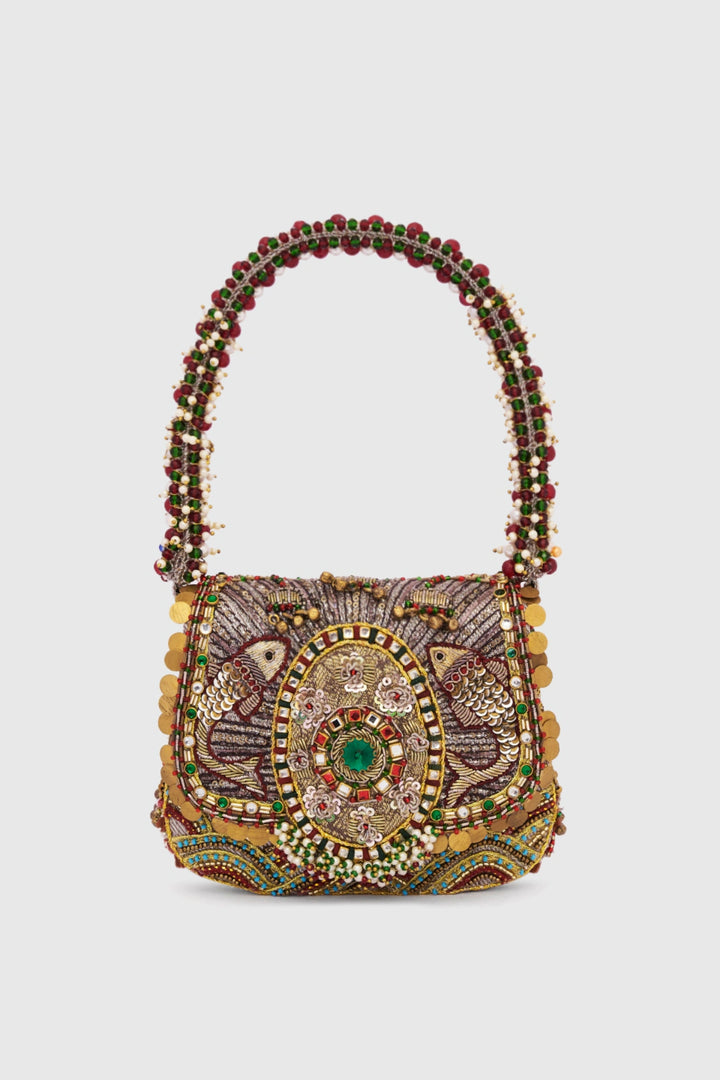 Matsya Mini Flapover - Silver