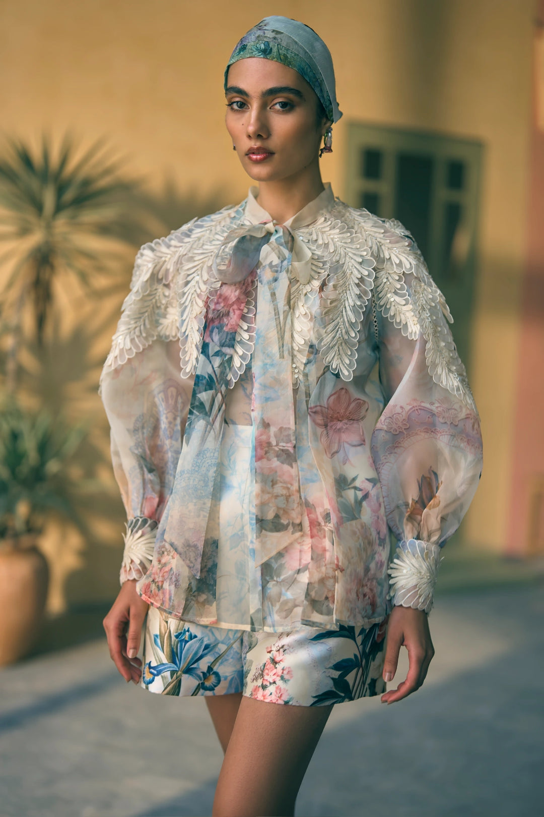 Porto Filigree Flora Top
