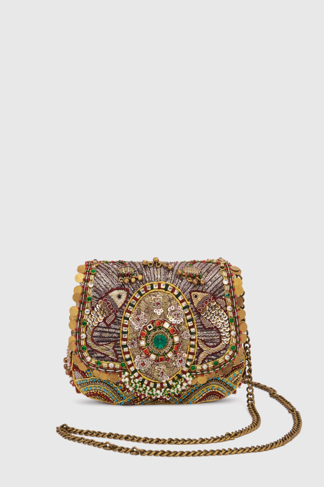 Matsya Mini Flapover - Silver