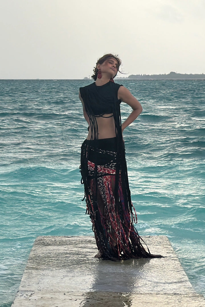 Shubhra Vaity in Melia Blouse & Eden Skirt