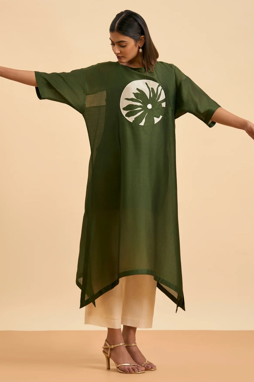 Olive Elegance Suit Set