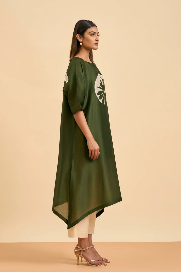 Olive Elegance Suit Set