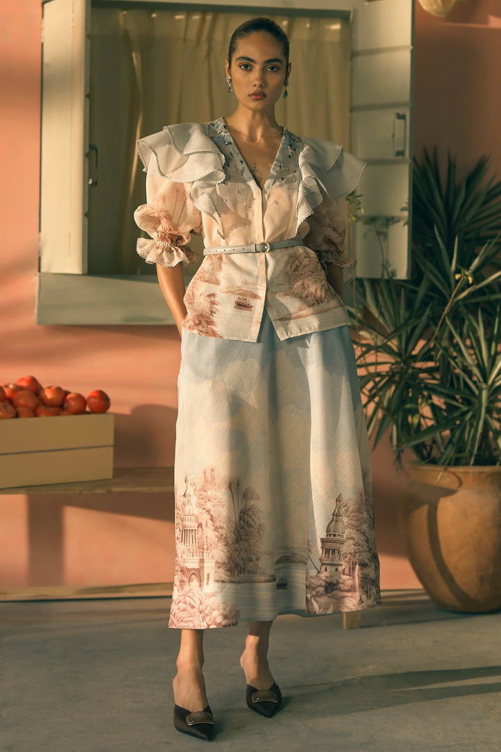 Porto Delft Bloom Top