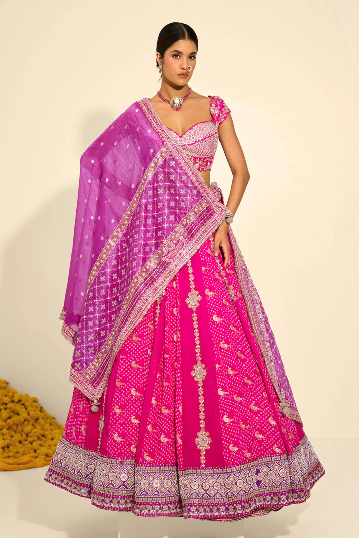 Bandhani Lehenga set
