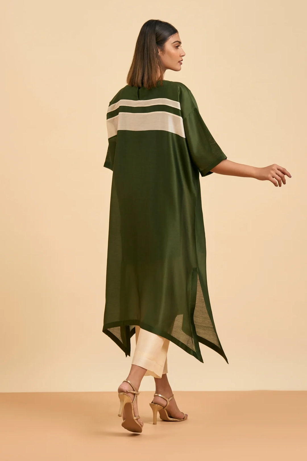 Olive Elegance Suit Set